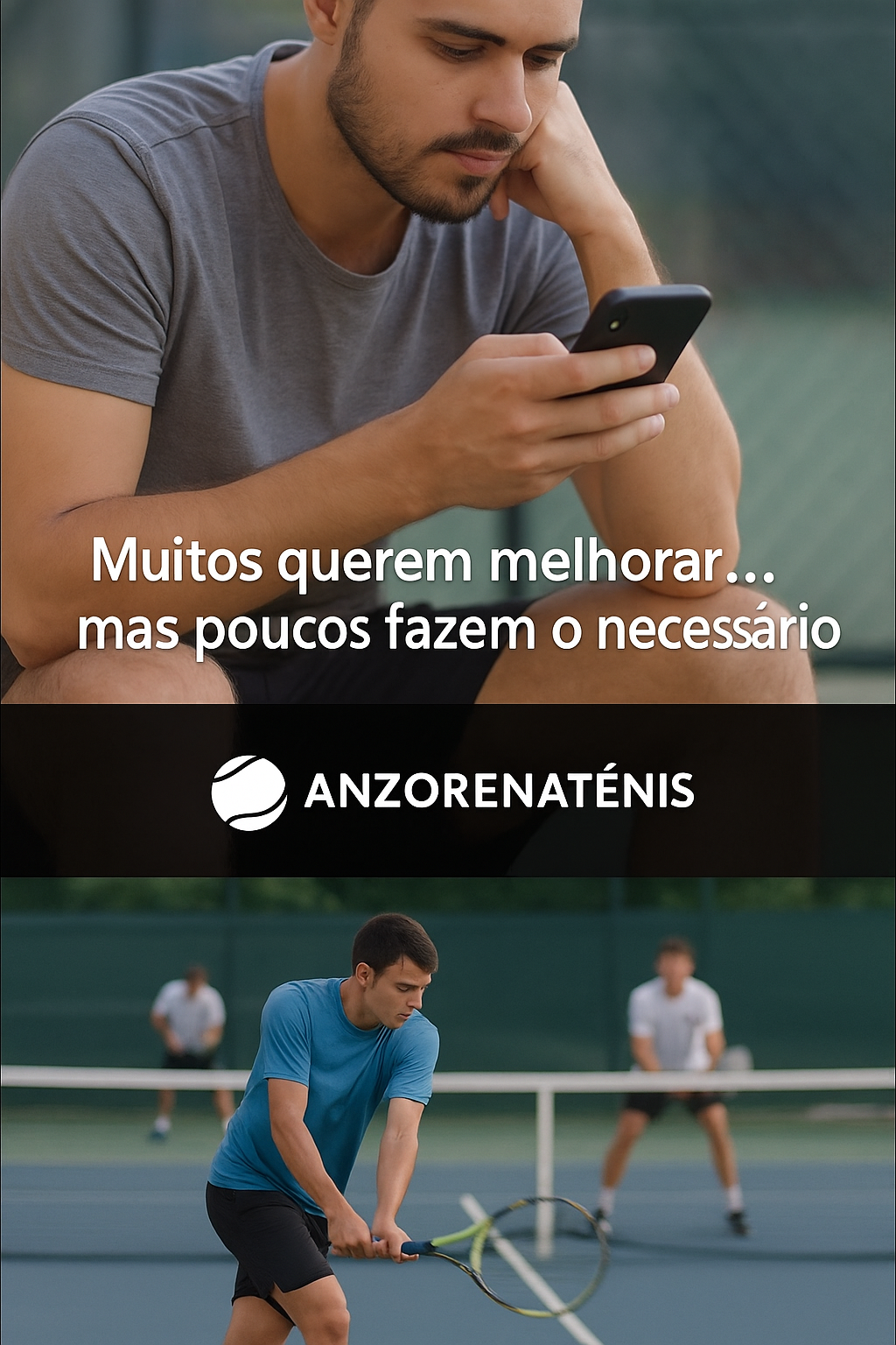 Tênis como alternativa saudável ao celular